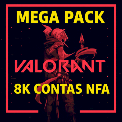 8.000 Contas De Valorant - Mega Pack [Atualizado]