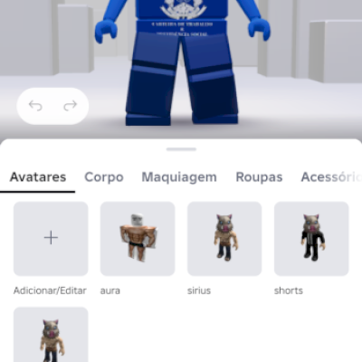 CONTA DE ROBLOX (jjs e BLOX FRUITS)