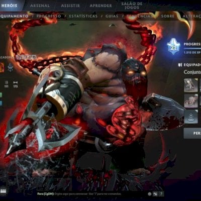 V>conta cruzado 3, Arcano do Pudge e 16 immortais variados