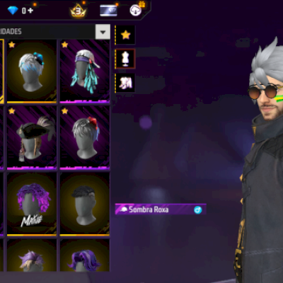 Conta de Free Fire com 3 angelicais e 450+ peitorais e Ump Att +Xm8 Att