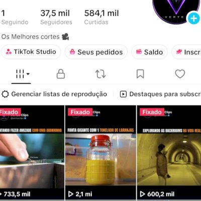 Conta TikTok BR Monetizada — 37K Seguidores e Continua subindo