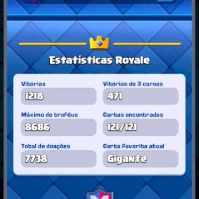 [PROMO]CONTA DO CLASH ROYALE LEVEL 43 com 8k DE TROFÉUS | NÍVEL DE COLEÇÃO 1458