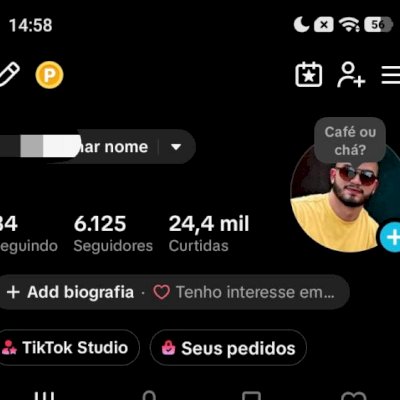 CONTA TIKTOK 6K SEGUIDORES BR 🇧🇷 PROMOVER+SITE+LIVES+TROCAR NOME ✅ SEM SHOP ❌