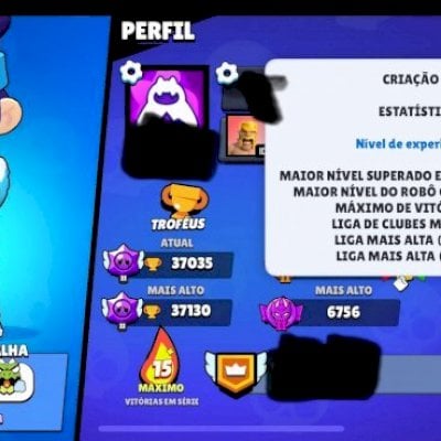 Conta 37K troféus/ 83 Brawlers
