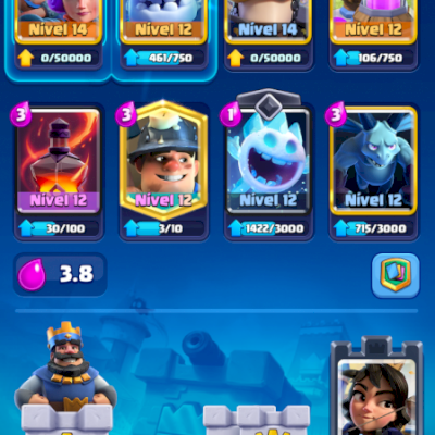 Conta Clash Royale 8 anos (Quase tudo liberado, bem upada, 6500 trof)