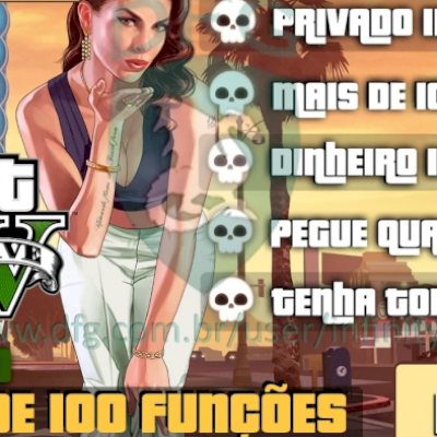 GTA 5 Mod Menu Online Dinheiro Infinito e + de 100 Funções