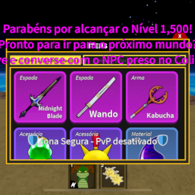 Conta nível 1500