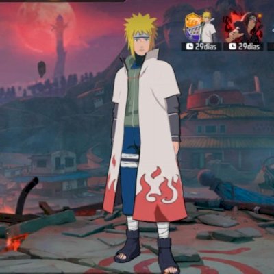 CONTAS FREE FIRE com SKINS do MINATO