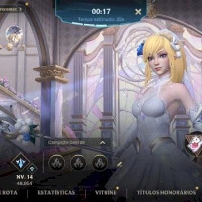 Conta com 278 skins e level 356