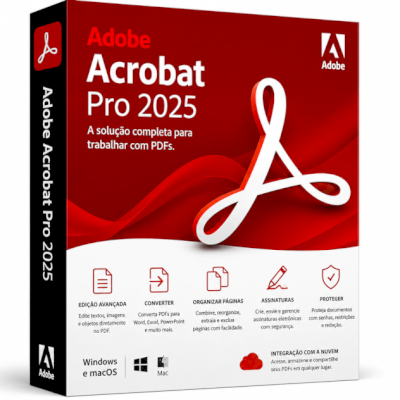 Acrobat Pro 2025 - Vitalício