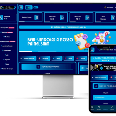 Pacote Painel SMM Completos 8 Modelos 2025 Premium