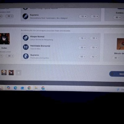 Conta Genshin Impact,AR 60,19 T5 limitados e 15 armasT5(conta completamente F2P)