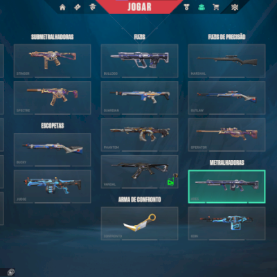 CONTA VALORANT FA COM KARAMBIT SUBLIME