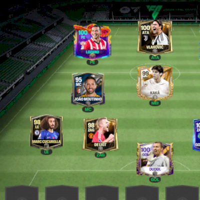 Conta de FC mobile overall 100