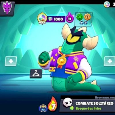 Conta com 22 brawlers Full nível 11 e 190 skins sendo várias raras, Full acesso!