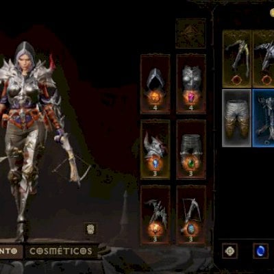 Conta diablo imortal lv 48 toda equipada com itens lendários