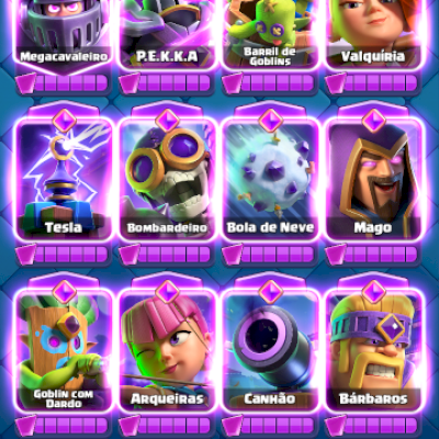 Conta de Clash Royale