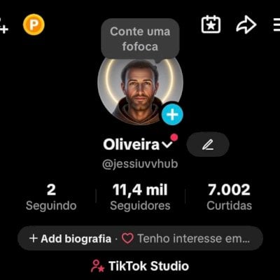 ✅ Conta TIKTOk 11k seguidores . LIVE - PROMOVER - LINKS ✅