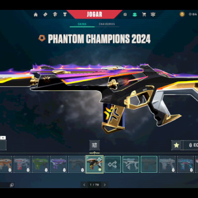 Conta de Valorant com Champions e Sublime.