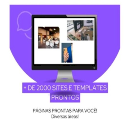Sites completos com +2.000 templates prontos