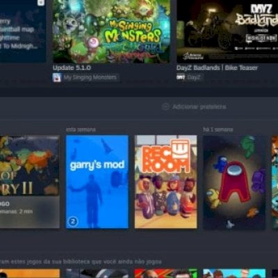 Conta Steam Jogos Mensais Alugada