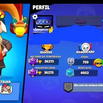 Conta de brawl stars antiga