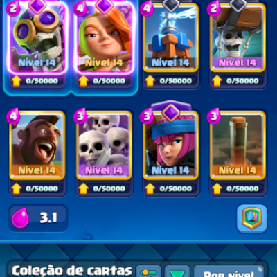CONTA 8 ANOS/ DECK CORREDOR FULL/ CONTA RARA/ ÓTIMO PREÇO