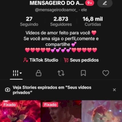 VENDO CONTA DO TIK TOK COM 2.8 K SEGUIDORES ORGÂNICOS 🇧🇷