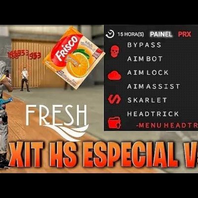Free fire xit vip + é sensi atualizado do momento Xit anti ban 2025