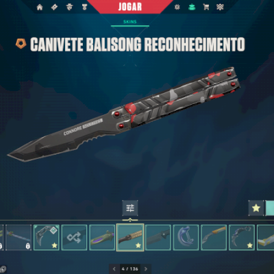 VALORANT - CONTA COM SKINS RARAS