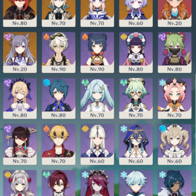 Ultra Conta Genshin +56 t5 Ganhos Alerquino+ Conta Star Rail Excelente!!