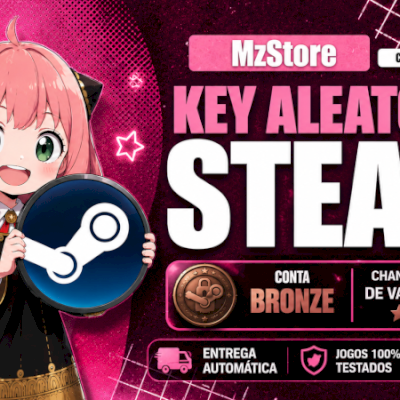 Key Steam Aleatória Bronze