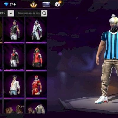 CONTA DE FREE FIRE PARA INICIAR BEM NO JOGO COM UMAS DAS MELHORES UMP ATT