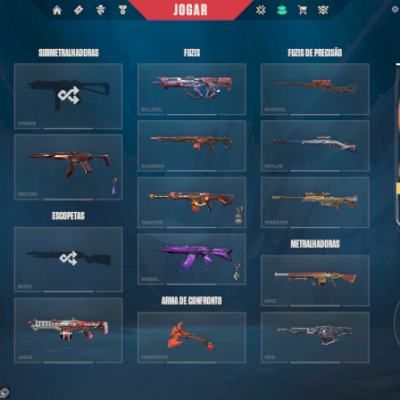 CONTA VALORANT MUITO COMPLETA NÍVEL 460 | ELO MAX ASC 3 | +R$6.000 INVESTIDOS