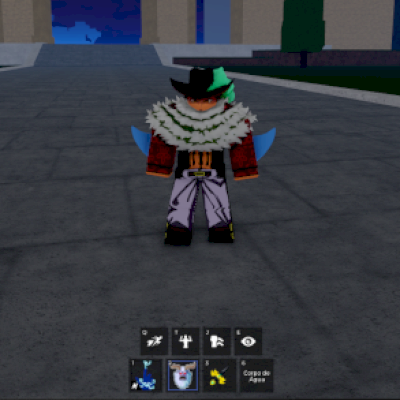 CONTA BARATA BLOX FRUTIS (YET INGERIDA + SKIN DO MIHAWK NO ROBLOX )