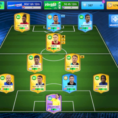 Dream legue conta full jogador top stars