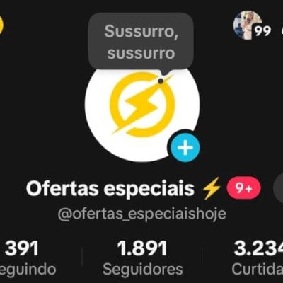 CONTA TIKTOK 1000 SEGUIDORES 42%BR 🇧🇷 SITE+LIVES+TROCAR NOME ✅ SEM PROMOVER ❌