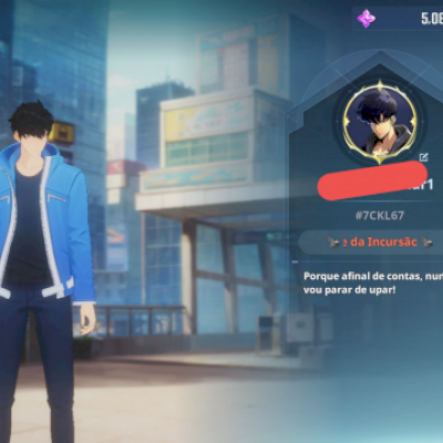 Solo leveling nível 86 em up