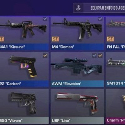 Conta standoff 2 com inventário top 🔥