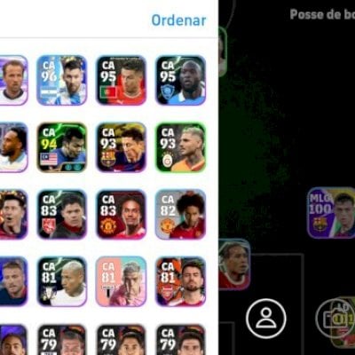 Vendo conta de efootball com bons jogadores