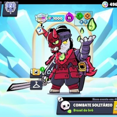 CONTA COM 15K, 51 BRAWLERS INCLUINDO 4 LENDÁRIOS