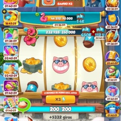 Conta do CoinMaster