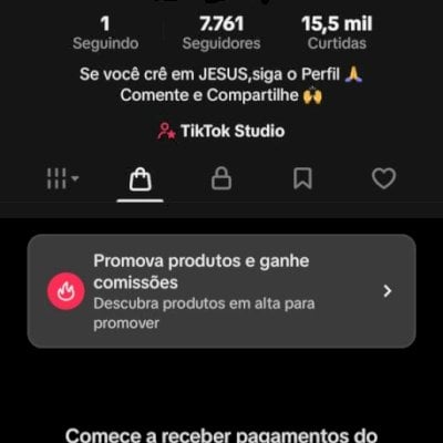 VENDO ESTÁ CONTA TIK TOK COM 7.7K .COM SHOP, DOCUMENTO EM BRANCO