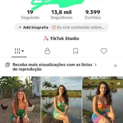 Conta com quase 15k com tiktok market e monetização