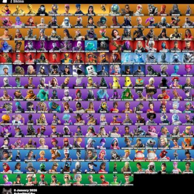 Conta Fortnite Com Minty e quase 300 skins