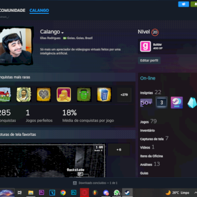 Conta Steam com +100 Jogos!!!