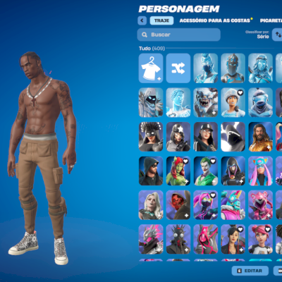 conta rara fortnite