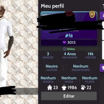 Conta avakin life masculina