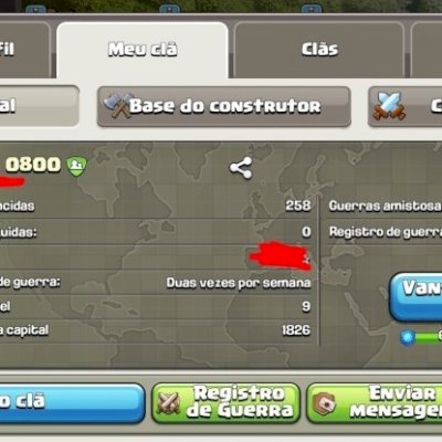 cla tropa 0800 nível 19