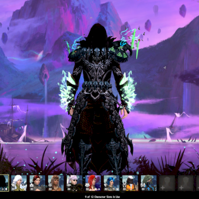 Conta set lendário GW2 todas as EXPS